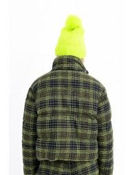 Faux fur pompom beanie