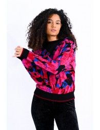 Crewneck printed jumper