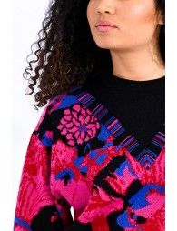 Crewneck printed jumper