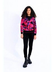 Crewneck printed jumper
