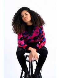 Crewneck printed jumper