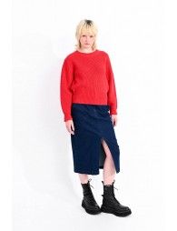 Soft ribbed sweater