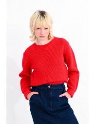 Soft ribbed sweater