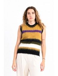 Vintage striped Sweater Vest