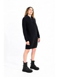 Half Zip Knit Dress