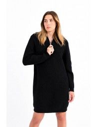 Half Zip Knit Dress