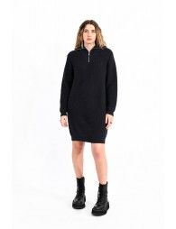 Half Zip Knit Dress
