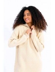 Half Zip Knit Dress