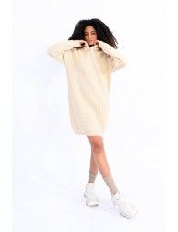 Half Zip Knit Dress