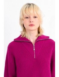 Half Zip Knit Dress