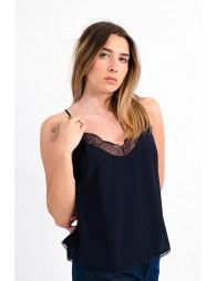 Lace trim camisole