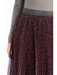 Midi tulle skirt