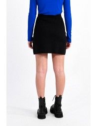 Knitted mini skirt