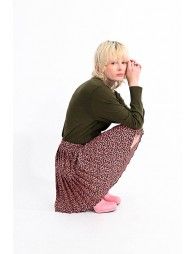 Pleated skirt