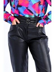High waist vegan pants
