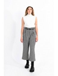 Cropped  Houndstooth pants