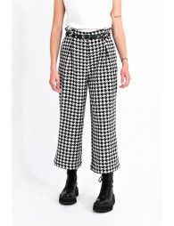 Cropped  Houndstooth pants