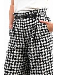 Cropped  Houndstooth pants