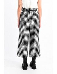 Cropped  Houndstooth pants