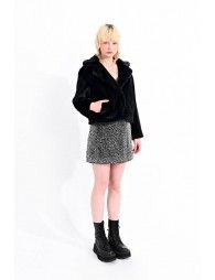 Fake fur jacket