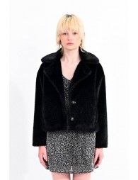 Fake fur jacket