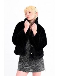 Fake fur jacket