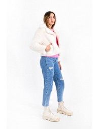Fake fur jacket