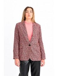 Printed blazer