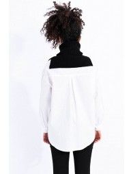 Ribbed neck warmer