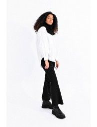 Ribbed neck warmer