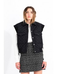 Chaleco acolchado con bolsillos