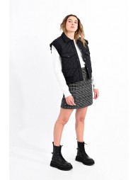 Veste sans manches matelassée