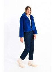Fake fur jacket