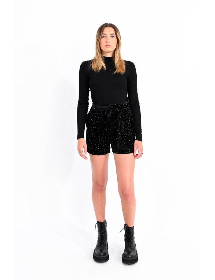 Velvet shorts