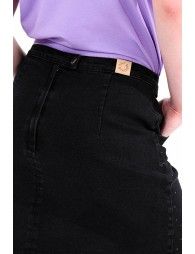 Mini Cotton skirt with strass