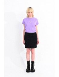 Mini Cotton skirt with strass