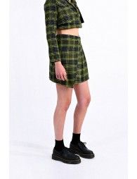The new tartan mini skirt
