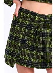 The new tartan mini skirt