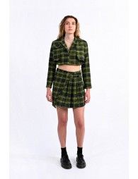 The new tartan mini skirt