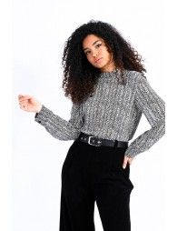 Leopard print blouse