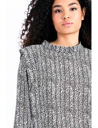 Leopard print blouse