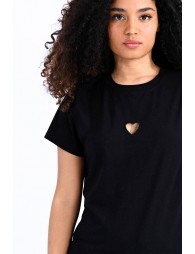 Front baby heart pattern Tee