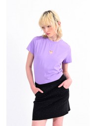 Front baby heart pattern Tee
