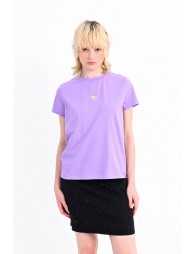 Front baby heart pattern Tee