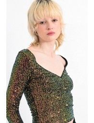 Sequined top