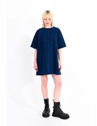 Blue denim dress