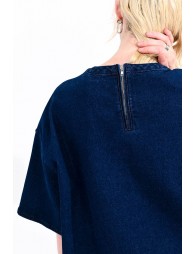 Blue denim dress