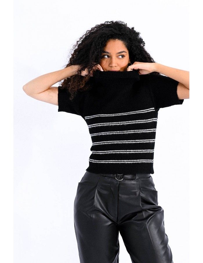 Striped turtleneck Sweater