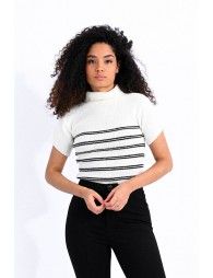 Striped turtleneck Sweater