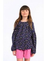 Floral print blouse